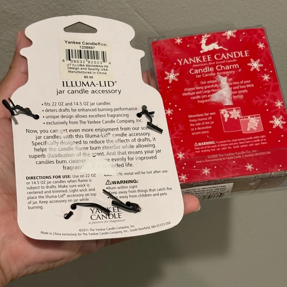 Yankee Candle Accessories Candle Charm and Illuma Lid